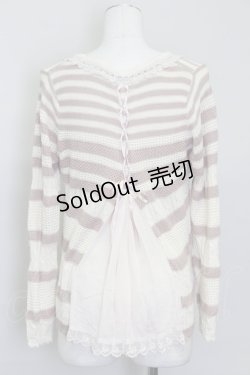 画像2: 【SALE】axes femme / トップス   T-24-01-31-011-AX-TO-AS-ZT380