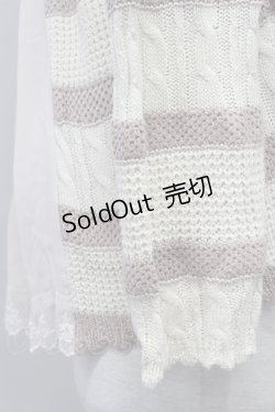 画像4: 【SALE】axes femme / トップス   T-24-01-31-011-AX-TO-AS-ZT380