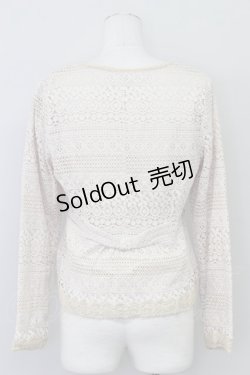 画像2: 【SALE】axes femme /  レースブルゾン   T-24-01-31-002-AX-TO-AS-ZT365