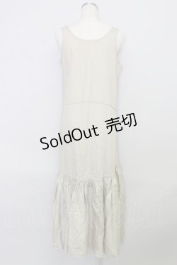 画像2: KANEKO ISAO / 切り替えジャンパースカート  ベージュ T-24-02-04-031-EL-OP-HD-ZT252