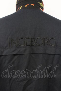 画像3: INGEBORG / フラワー総柄リバーシブルジャケット  黒X赤 T-24-02-04-036-LO-JA-HD-ZT244