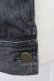 画像4: KANEKO ISAO / 鈴蘭ブーケ刺繍デニムジャケット  黒デニム T-24-02-04-043-EL-JA-HD-ZT244