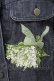 画像5: KANEKO ISAO / 鈴蘭ブーケ刺繍デニムジャケット  黒デニム T-24-02-04-043-EL-JA-HD-ZT244
