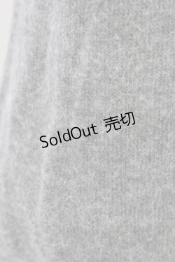 画像3: INGEBORG / カメリアニット半袖トップス  グレー T-24-02-04-013-LO-TO-HD-ZT251