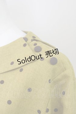 画像3: 【SALE】an another angelus / ドット柄サイド衿シャツ  マスタード T-24-02-06-032-CA-BL-HD-ZT226