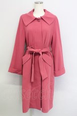 画像1: 【SALE】an another angelus / ビッグカラーフレアーコート  ピンク T-24-02-07-030-CA-CO-HD-ZTC007 (1)