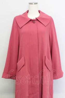 画像4: an another angelus / ビッグカラーフレアーコート  ピンク T-24-02-07-030-CA-CO-HD-ZT-C007