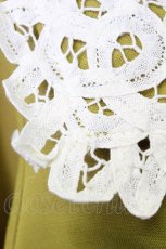 画像6: 【SALE】an another angelus / バテンレーススクエアカラーワンピース  イエロー T-24-02-08-033-CA-OP-HD-ZT402 (6)