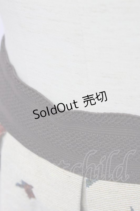 画像5: 【SALE】axes femme / クラシックローズゴブランスカート  ベージュ T-24-02-08-036-AX-SK-HD-ZT402 (5)