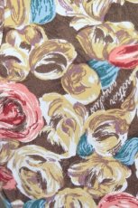 画像3: 【SALE】an another angelus / 手描き風フラワー総柄ワンピース  ブラウンＸカラフル T-24-02-11-024-CA-OP-HD-ZT058 (3)