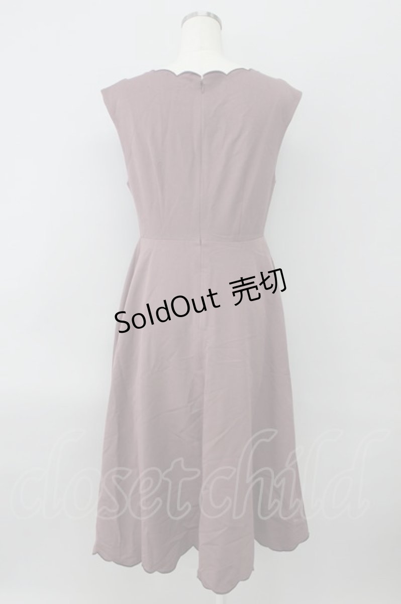 画像2: 【SALE】an another angelus / ローズカットワーク刺繍ジャンパースカート  ボルドー T-24-02-11-033-CA-OP-HD-ZT117 (2)