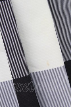 画像4: an another angelus / ブロックチェックノースリーブワンピース  黒X白チェック T-24-02-11-037-CA-OP-HD-ZT107