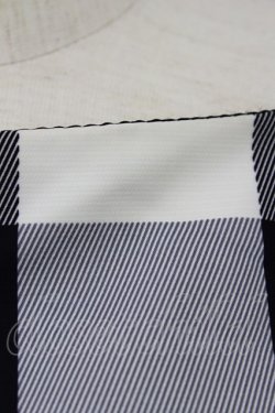 画像6: an another angelus / ブロックチェックノースリーブワンピース  黒X白チェック T-24-02-11-037-CA-OP-HD-ZT107