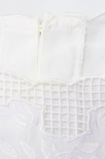 画像4: 【SALE】F&A / ローズカットワーク刺繍プルオーバーブラウス  白 T-24-02-14-044-LO-BL-HD-ZT159 (4)