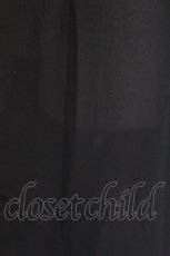 画像3: 【SALE】KANEKO ISAO / シースルーノースリーブワンピース  黒 T-24-02-18-042-EL-OP-HD-ZT360 (3)