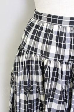 画像3: INGEBORG / チェックスカート  黒X白チェック T-24-02-18-053-LO-SK-HD-ZT364