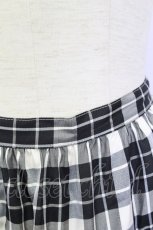 画像4: 【SALE】INGEBORG / チェックスカート  黒Ｘ白チェック T-24-02-18-053-LO-SK-HD-ZT364 (4)