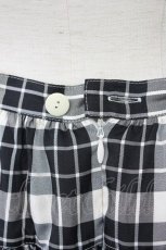 画像6: 【SALE】INGEBORG / チェックスカート  黒Ｘ白チェック T-24-02-18-053-LO-SK-HD-ZT364 (6)