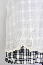画像7: 【SALE】INGEBORG / チェックスカート  黒Ｘ白チェック T-24-02-18-053-LO-SK-HD-ZT364 (7)