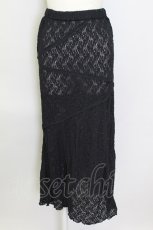 画像1: 【SALE】INGEBORG / 総レーススカート  黒 T-24-02-18-056-LO-SK-HD-ZT365 (1)