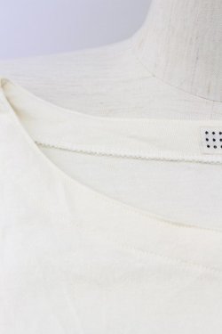 画像5: KANEKO ISAO / ボーダー半袖カットソー  アイボリーX黒 T-24-02-18-021-EL-TO-HD-ZT361