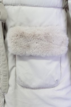 画像5: axes femme / COAT中綿コート  オフ T-24-02-23-029-AX-CO-AS-ZY