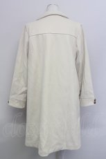 画像2: 【SALE】axes femme / COATレース衿ロングコート M 生成り T-24-02-25-023-AX-CO-SZ-ZTC017 (2)