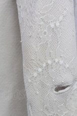 画像5: 【SALE】axes femme / COATレース衿ロングコート M 生成り T-24-02-25-023-AX-CO-SZ-ZTC017 (5)