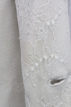 画像5: axes femme / COATレース衿ロングコート M 生成り T-24-02-25-023-AX-CO-SZ-ZT-C017