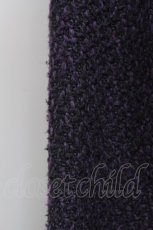 画像4: 【SALE】axes femme / ブークレヤーンコート  紫 T-24-02-28-013-AX-CO-AS-ZTC018 (4)