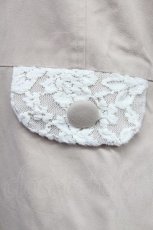 画像4: 【SALE】an another angelus / レーススカラップコート  ベージュ T-24-02-28-004-CA-CO-SZ-ZTC022 (4)