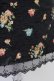 画像4: axes femme POETIQUE /フラワー刺繍ミニスカート  黒 T-24-03-02-017-AX-SK-AS-ZT030 (4)