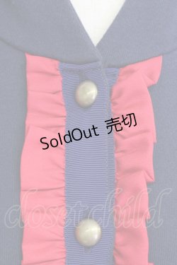 画像5: MILK / フロントフリルフードパーカー  紺 T-24-03-03-020-ML-TO-AS-ZT145