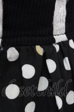 画像6: Jane Marple / ドット切替ジャンパースカート  黒 T-24-03-03-028-JM-OP-AS-ZT145
