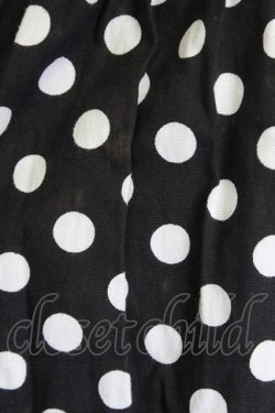 画像9: Jane Marple / ドット切替ジャンパースカート  黒 T-24-03-03-028-JM-OP-AS-ZT145