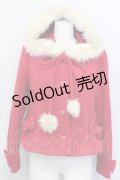 Angelic Pretty / COATハートちゃんフード付コート  赤 T-24-03-03-004-AP-CO-SZ-ZT-C025