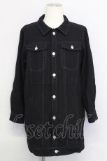 画像1: 【SALE】MILKBOY / BIRD CHECK JACKET - 黒 T-24-03-03-011-MB-JA-SZ-ZTC021 (1)