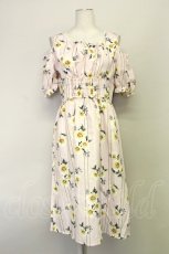画像1: 【SALE】axes femme POETIQUE /ひまわりワンピース  ピンク T-24-03-04-017-AX-OP-AS-ZH (1)