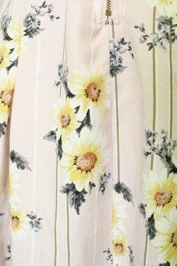 画像4: axes femme POETIQUE /ひまわりワンピース  ピンク T-24-03-04-017-AX-OP-AS-ZT153