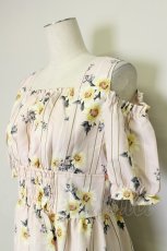 画像5: 【SALE】axes femme POETIQUE /ひまわりワンピース  ピンク T-24-03-04-017-AX-OP-AS-ZH (5)