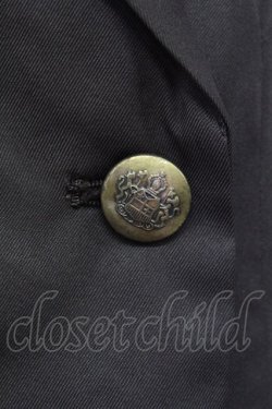 画像4: axes femme / 肩レースロングジャケット M 茶 T-24-03-06-007-AX-JA-SZ-ZT354