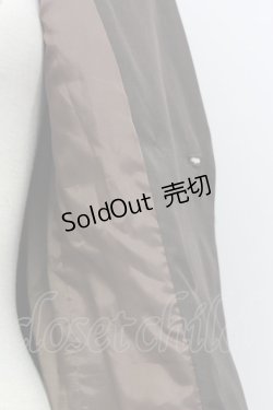 画像6: 【SALE】axes femme / 肩レースロングジャケット M 茶 T-24-03-06-007-AX-JA-SZ-ZT354