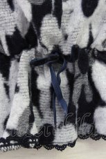 画像4: 【SALE】axes femme / 肩開き花柄起毛カットプルオーバー M 紺 T-24-03-14-005-AX-TO-SZ-ZT002 (4)