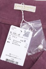 画像5: 【SALE】axes femme POETIQUE /Vネックフィッシュテールワンピース M ワイン T-24-03-15-042-AX-OP-SZ-ZH (5)