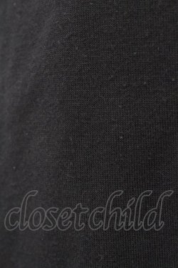 画像4: E hyphen world gallery PEACE / ドットチュールスリーブプルオーバー  クロ T-24-03-19-002-LO-TO-IG-ZT413