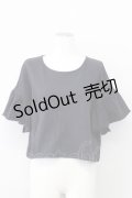 E hyphen world gallery PEACE / 30/-TC フレアSL T  クロ T-24-03-19-003-LO-TS-IG-ZT413