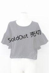 E hyphen world gallery PEACE / 30/-TC フレアSL T  クロ T-24-03-19-003-LO-TS-IG-ZT413