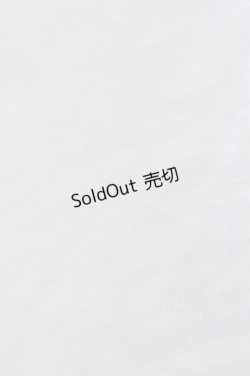 画像4: 【SALE】E hyphen world gallery PEACE / フリルスリーブカレッジプリントTシャツ  アイボリー T-24-03-19-028-LO-TO-IG-ZT414 (4)