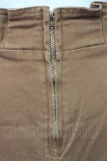 画像6: 【SALE】E hyphen world gallery PEACE / ツイルフラップポケットスカート  ブラウン T-24-03-19-045-LO-SK-IG-ZT415 (6)