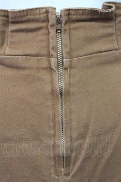 画像6: E hyphen world gallery PEACE / ツイルフラップポケットスカート  ブラウン T-24-03-19-045-LO-SK-IG-ZT415